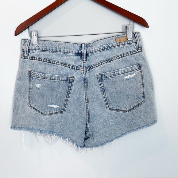 💗 3/$10 💗 BlankNYC Distressed Denim Cutoff Shorts Size 10 - Picture 6 of 10